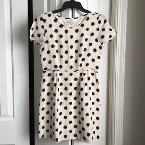 Madewell Silk Polka Dot Minidress